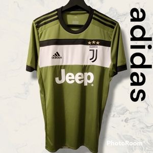 Adidas Climacool Juventus 17 Replica Third Jersey Size S Green White Jeep
